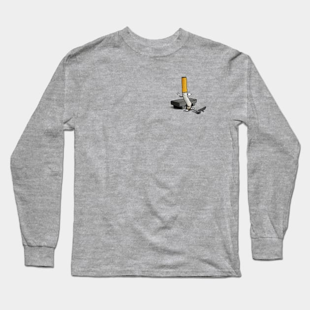 Cigs and Coffee Long Sleeve T-Shirt by Arcane Clothing 